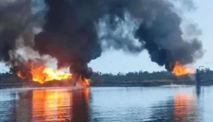 Rivers Police arrest two over Trans-Niger pipeline explosion