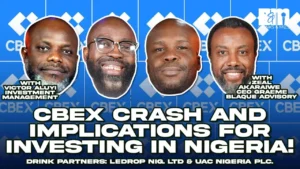 CBEX Crash and Implications For Investing in Nigeria l Drinks And Mics