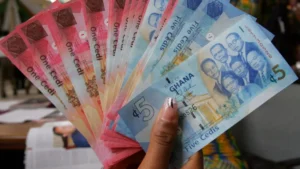 Ghana’s currency best performing globally, boosted by IMF aid, oil, and gold
