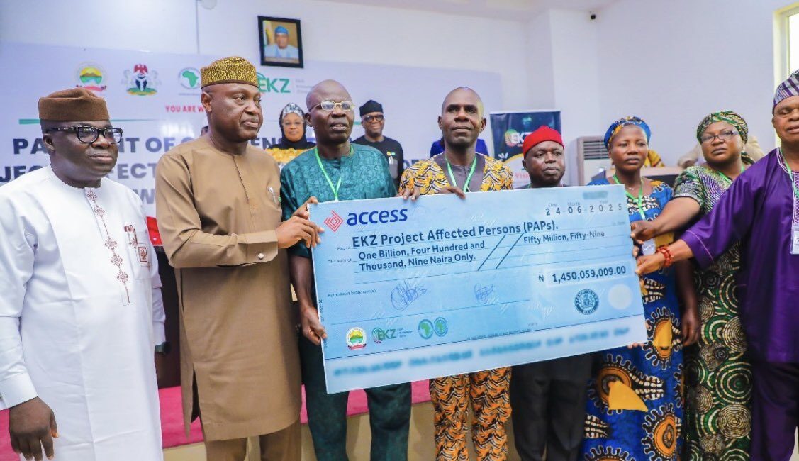 Governor Oyebanji pays N1.45bn to 195 landowners over Ekiti Knowledge Zone Project 