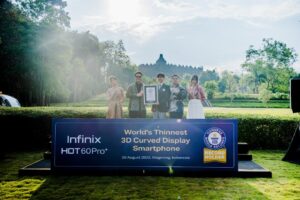 Infinix HOT 60 Pro+ sets Guinness World Record for Thinnest 3D Curved Smartphone, targets global youth market 