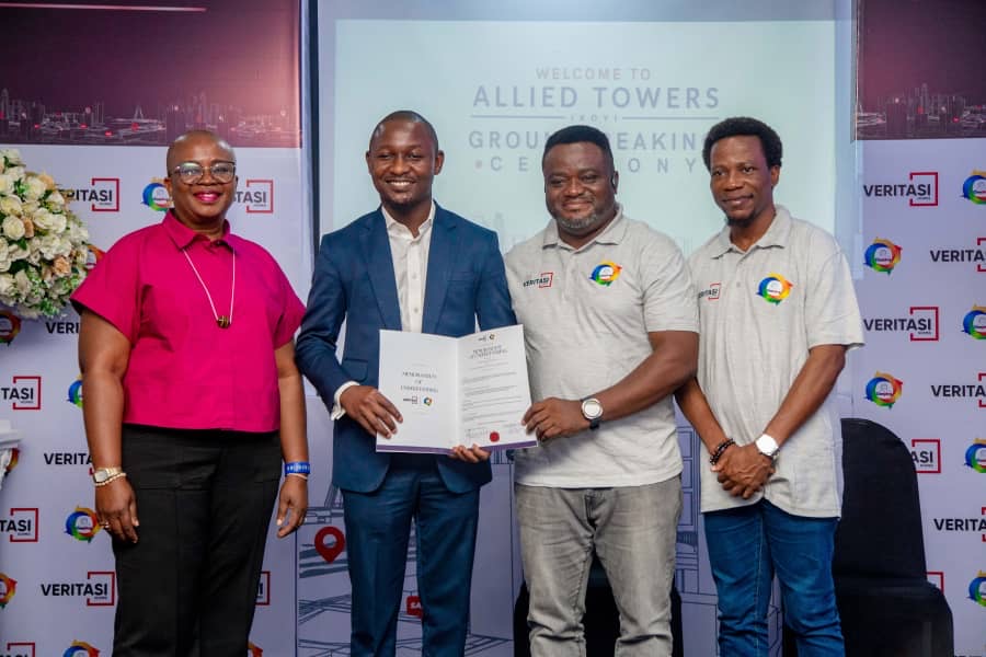 Veritasi, COOPLAG seal multi-million dollar deal, flag-off Allied Towers project in Ikoyi, Lagos 