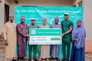 University of Maiduguri joins beneficiaries of OPay’s N1.2 billion ten year scholarship programme 
