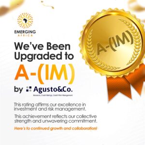 Emerging Africa Asset Management earns A-(IM) rating from Agusto & Co. 