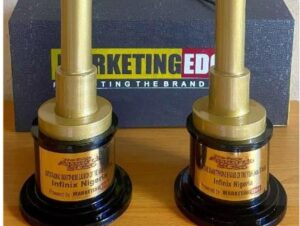 Infinix bags double awards at Marketing Edge 2025 Awards 