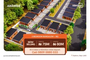 Veritasi Homes launches 1,000 solar-powered homes for middle-class earners in Nigeria 