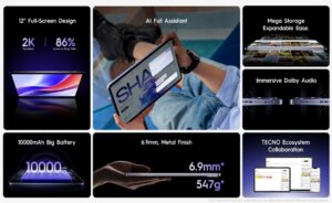 Introducing TECNO Megapad: Redefining smart living for work and study 