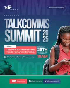 TalkComms announces Maiden 2025 Summit to empower over 1,000 young communicators across Africa 