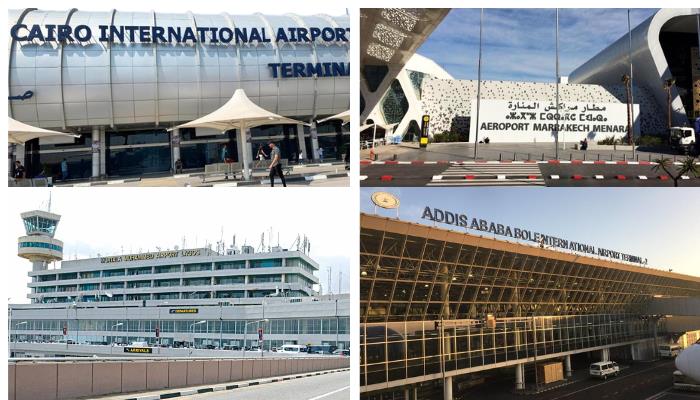Top 10 busiest airports in Africa by outbound seats – June 2026