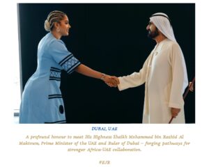 Elizabeth Jack-Rich joins Africa’s business elite in historic UAE delegation with Bill Gates, Sheikh Mohammed 