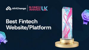 AfriChange UK wins “Best Fintech Website/Platform” at the 2026 Fintech Awards 