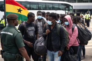 Ghana rescues 44 nationals from QNET fraudulent recruitment network in Nigeria