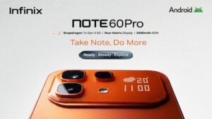 Infinix Introduces NOTE 60 Pro with Flagship Performance, Interactive Design, and Advanced Battery Technology