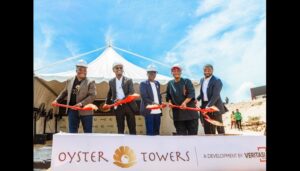 Sanwo-Olu, Nola break ground for Veritasi Homes, COOPLAG 22-floor Oyster Towers in Eko Atlantic City