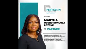 Pentagon Partners announces the Eghosa Courage Isibor National Essay Competition for final-year law students as she marks her twelfth anniversary