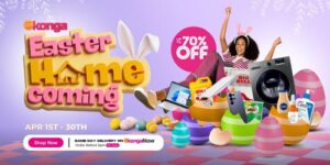 Konga Unveils Easter Homecoming Campaign with Unprecedented Deals Across All Categories