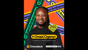 Chowdeck unveil Super Eagles Legend Ogenyi Onazi as Brand Ambassador