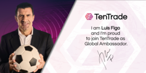 Luis Figo signs up as TenTrade’s Global Ambassador