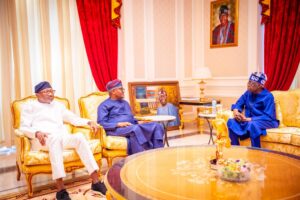 Otedola, Dangote meet Tinubu during Easter to discuss economy