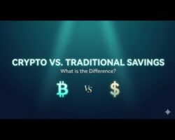 Crypto savings vs. traditional bank savings accounts: What is the difference?
