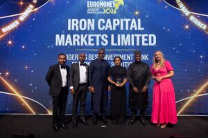 Iron Capital named Nigeria’s best investment bank for financing solutions at the 2026 Euromoney Awards
