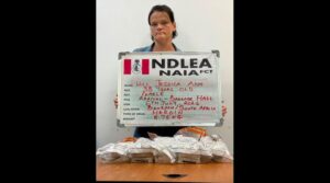 NDLEA arrests South African woman with 5.75kg of heroin at Abuja airport