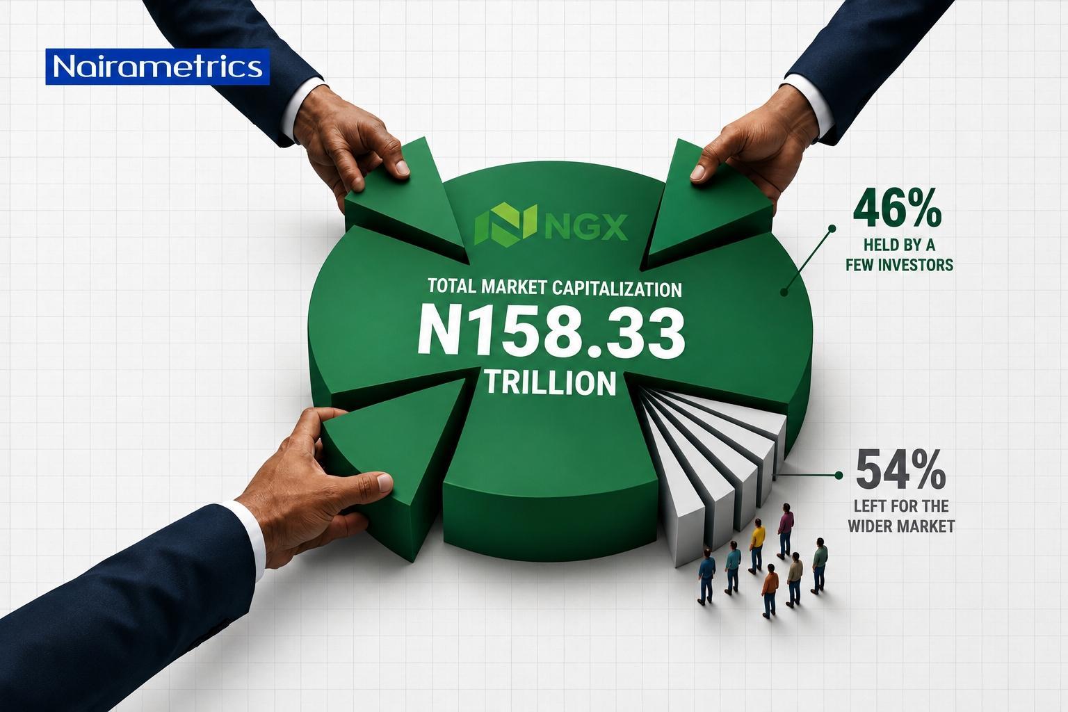 These investors own 46% of the entire market value of the NGX