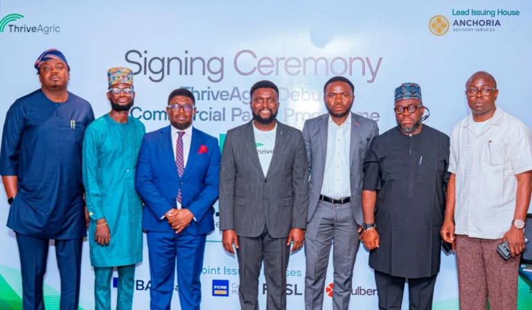 ThriveAgric records successful oversubscribed debut with ₦5.3 Billion commercial paper issuance